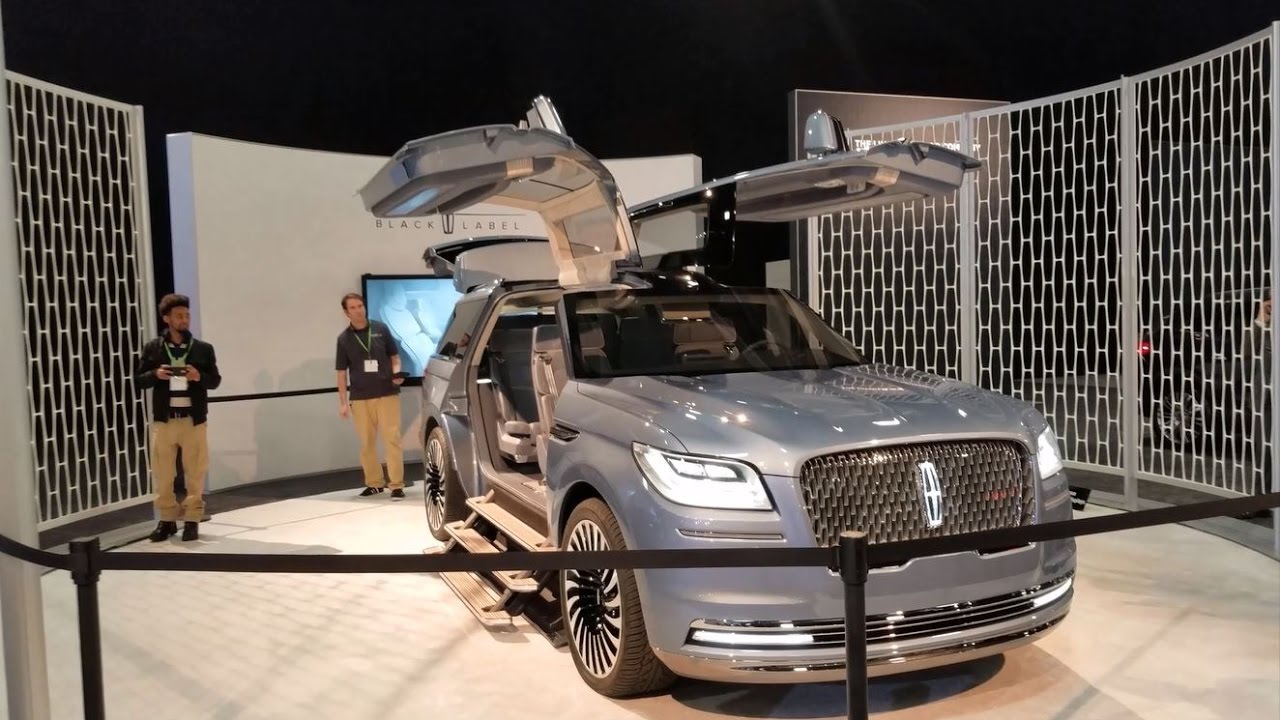 Hands on Exclusive Lincoln Navigator Concept