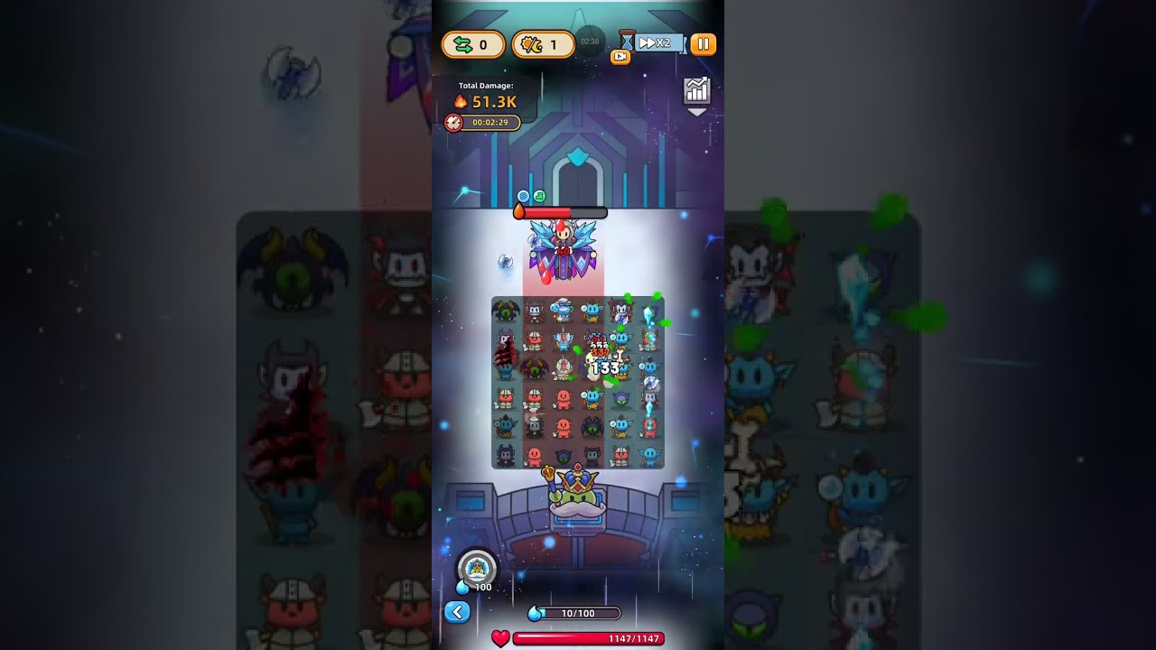 Boss battles Slime Legion