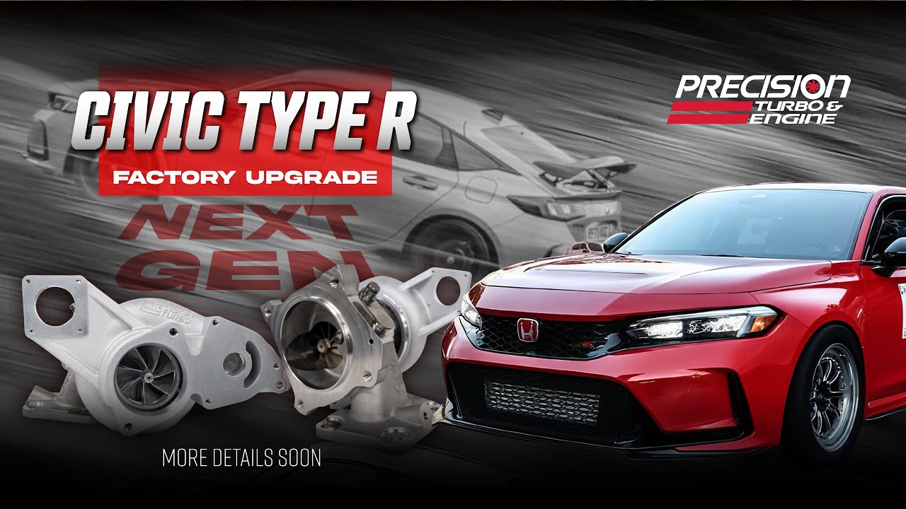 Совершенно новый турбокомпрессор для Civic Type R FK8 и FL5, устанавливаемый без доработок.