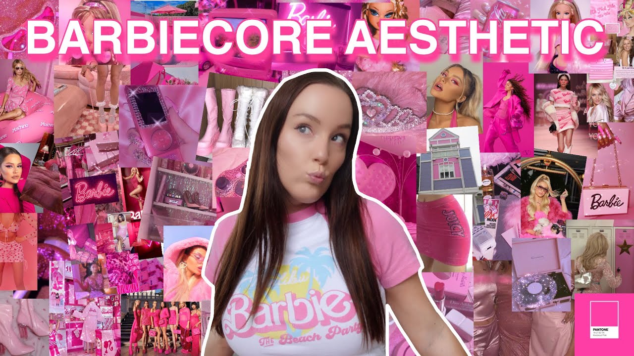 the ULTIMATE guide to the barbiecore aesthetic! pink outfits, decor, makeup, hair! pinterest inspo!