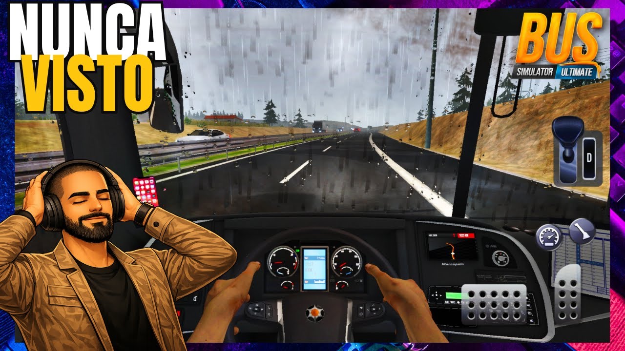 Viagem ultra realista no Bus Simulator Ultimate 🚍 | Gameplay Imersiva