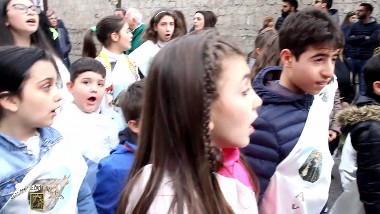 Processiome Madonna Addolorata Aversa 2 aprile 2017 HD