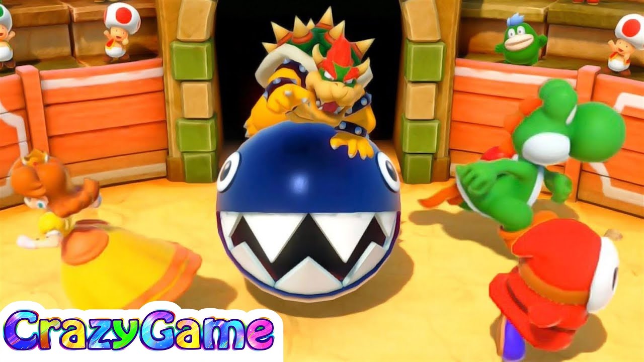 Super Mario Party - Bowser Vs  Master Rivals Gameplay | Crazygaminghub