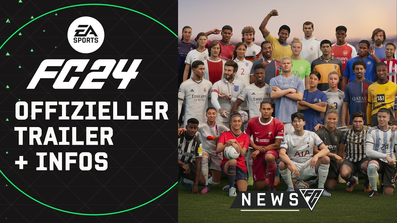 Offizieller EA SPORTS FC 24 Trailer mit Lizenz Infos 🔥