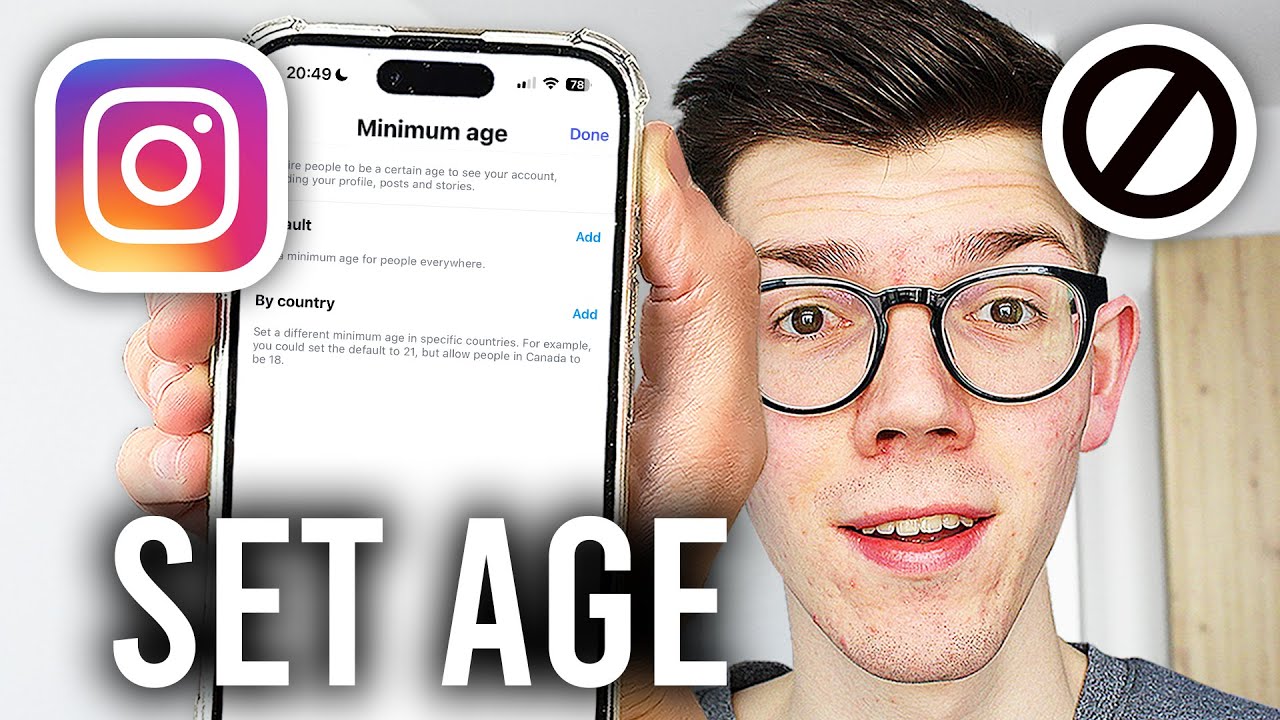 How To Set Minimum Age Restriction On Instagram - Full Guide