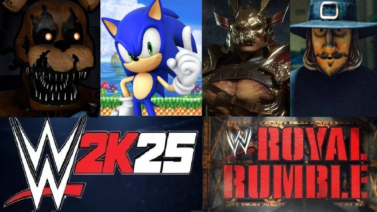 В WWE 2K25 создан выбор суперзвезд для Королевской битвы среди подписчиков.