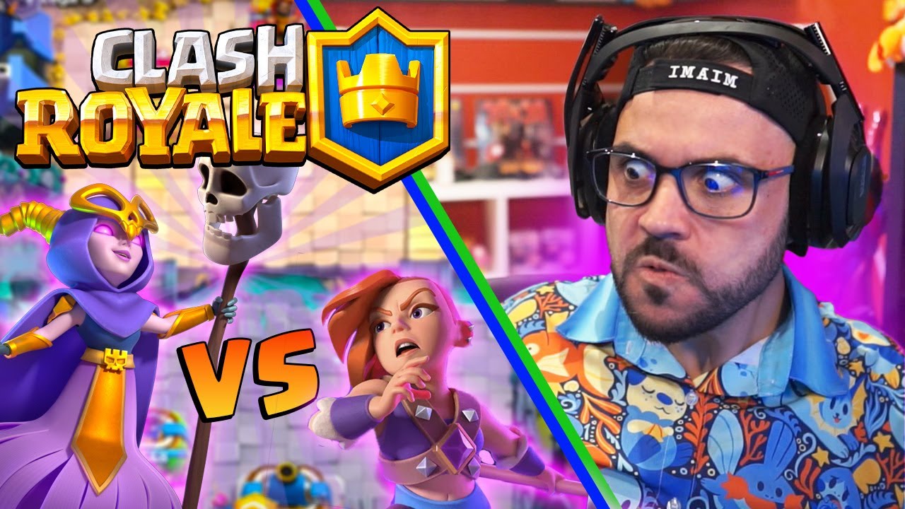 Strega EVO Vs Valchiria EVO - CLASH ROYALE