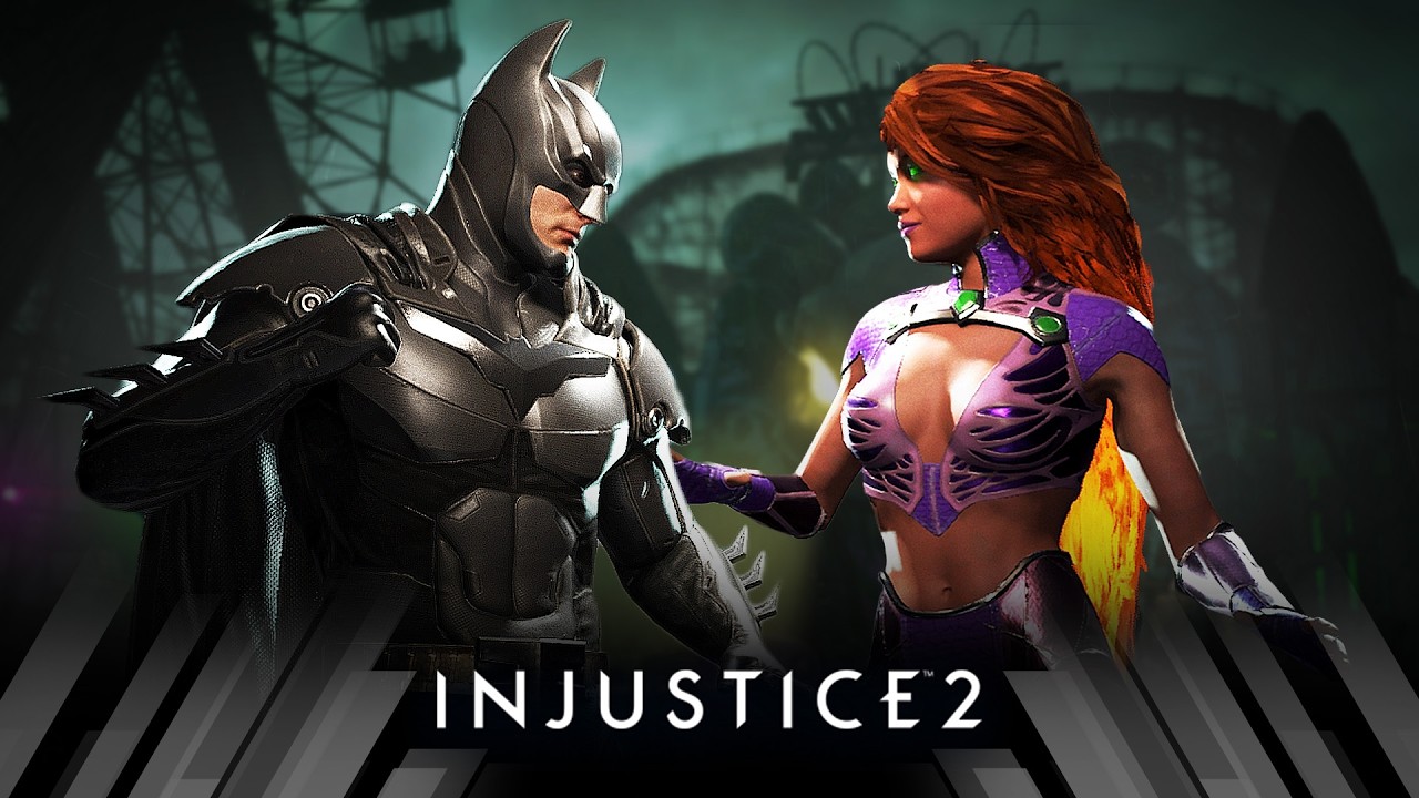 Injustice 2 - Batman Vs Starfire (Very Hard)