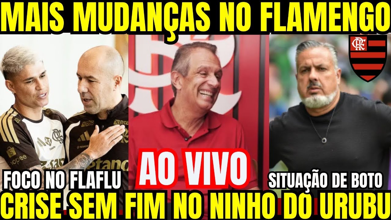 🔴 BAP EXPLICOU DECISÕES QUE VEM TOMANDO I SITUAÇÃO DE BOTO I DIA DE TREINO DO FLAMENGO