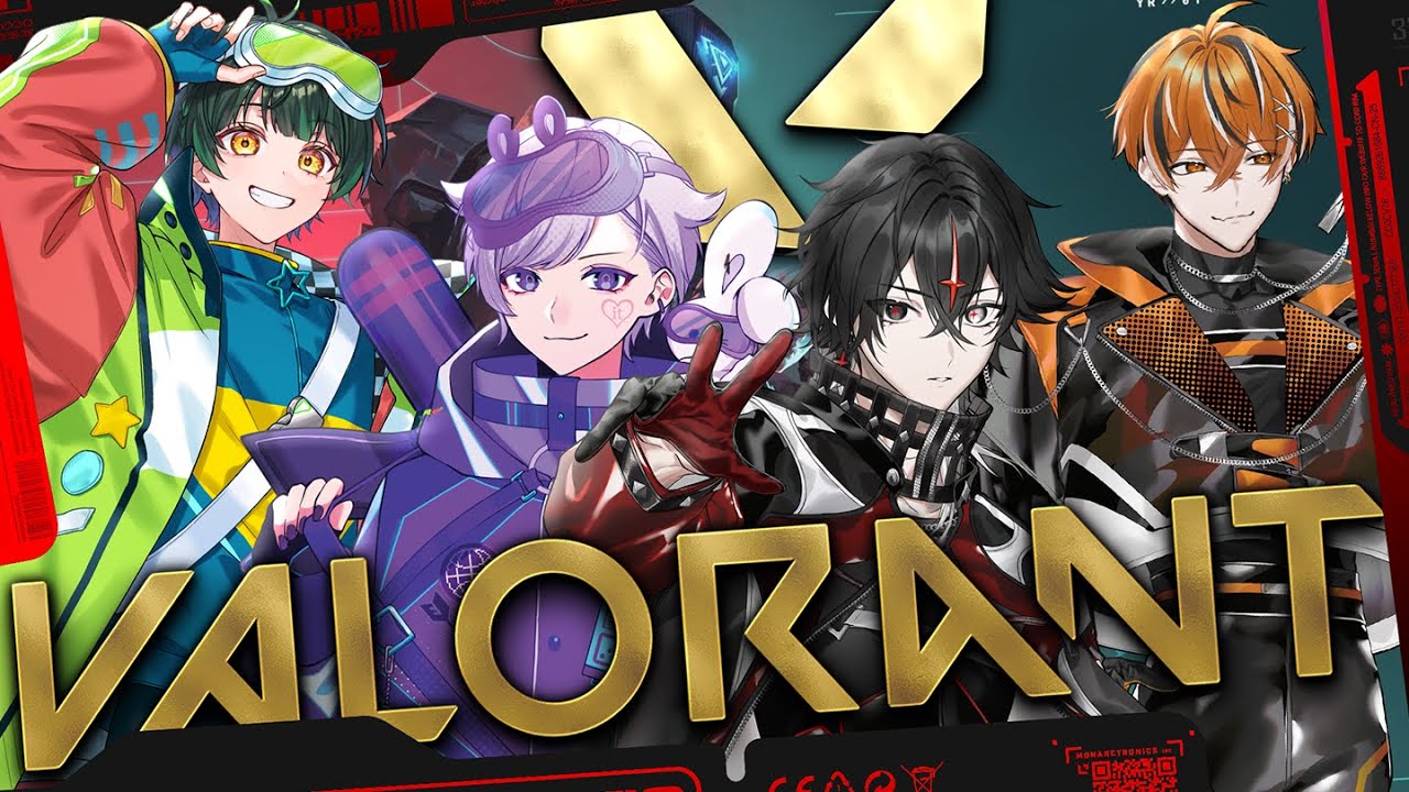 【VALORANT】豪華メンツでゲームやる【ARKHE/うるみや/初兎/如月ゆう/クロノヴァ/いれいす/すたぽら/しの/VOISING】⚠Archive will melt