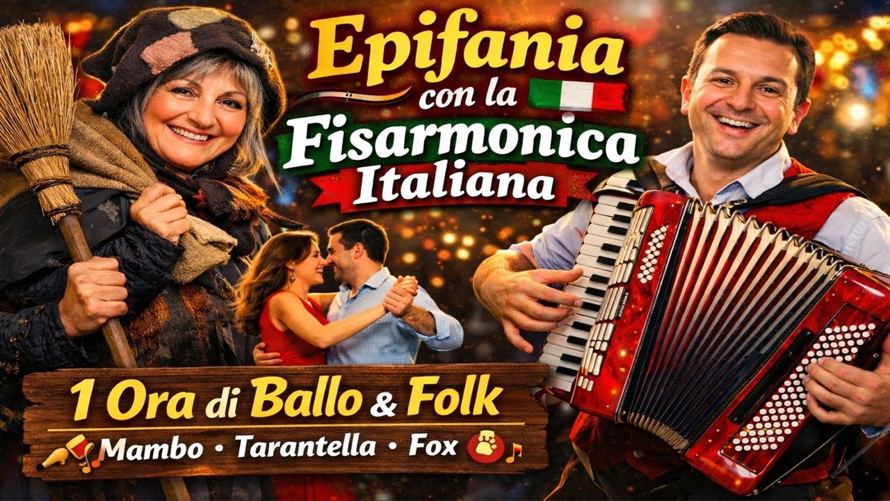 Epifania in Musica: Fisarmonica Italiana & Liscio Romagnolo | 1 Ora di Ballo