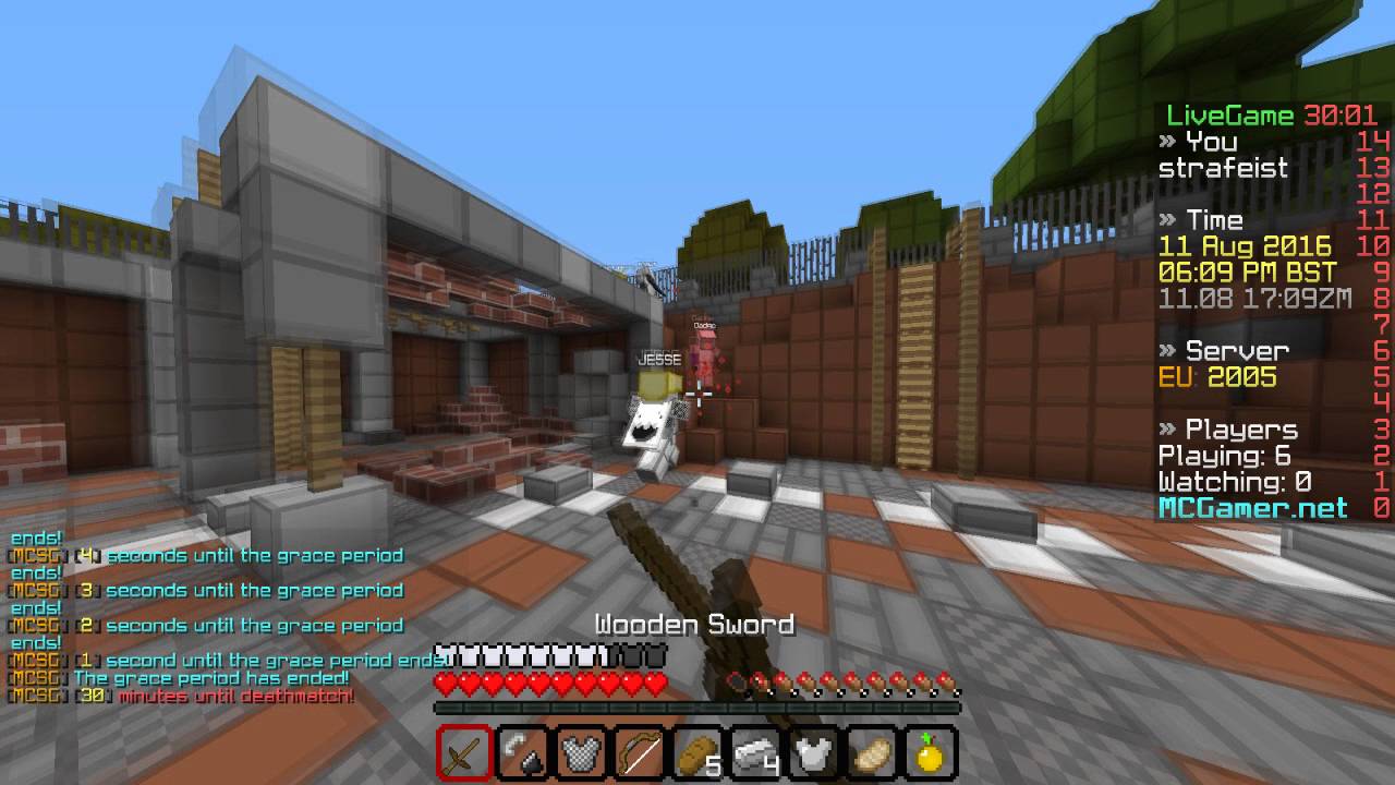 MCSG Clan War Highlights #1 ~ FrenzyEU vs Sprinkles