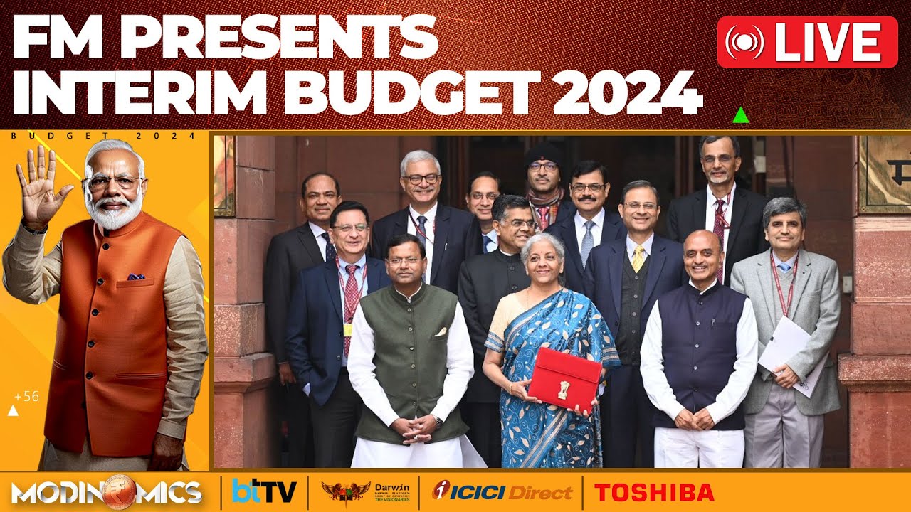 Finance Minister Nirmala Sitharaman Presents The Interim Budget 2024 | Live From Parliament