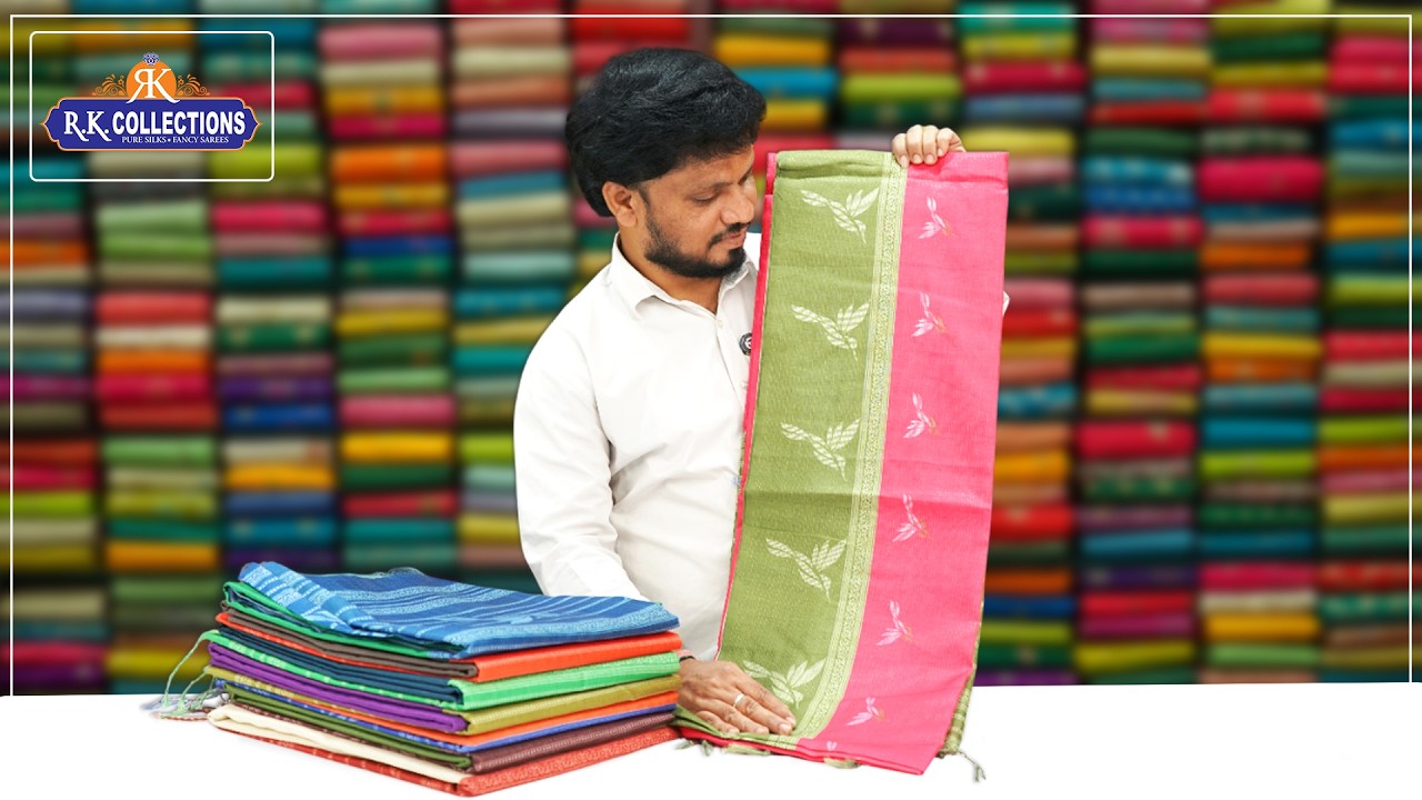 Cotton And Silk And Soft Benny Crepe Sarees I Wholesale Shop I@Rkcollectionssarees