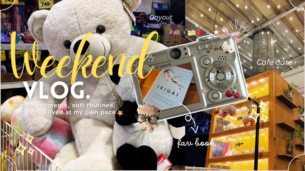 Aesthetic Weekend Vlog 💌🍒| life in India | grocery shopping,hauls,dayout,calm vibes🍃