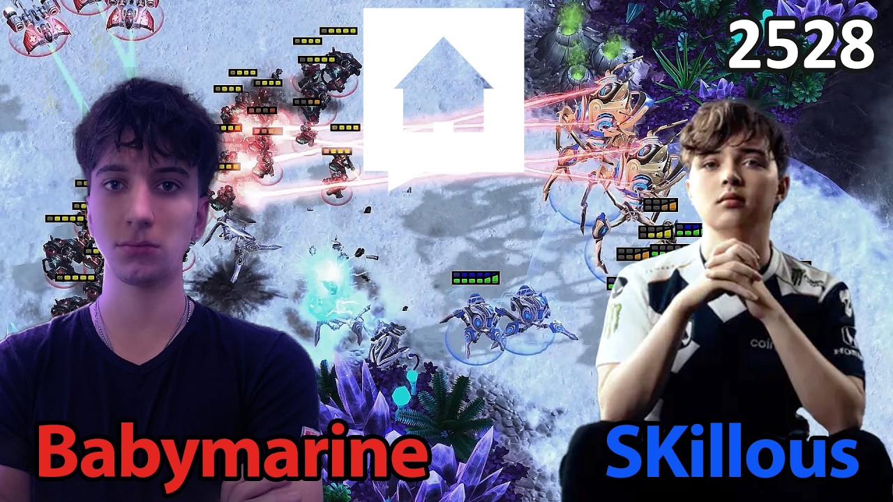 JUNGSPUNDE - 🇮🇹 BabyMarine (T) vs SKillous (P) - HomeStory Cup XXVIII - StarCraft 2 - 2528