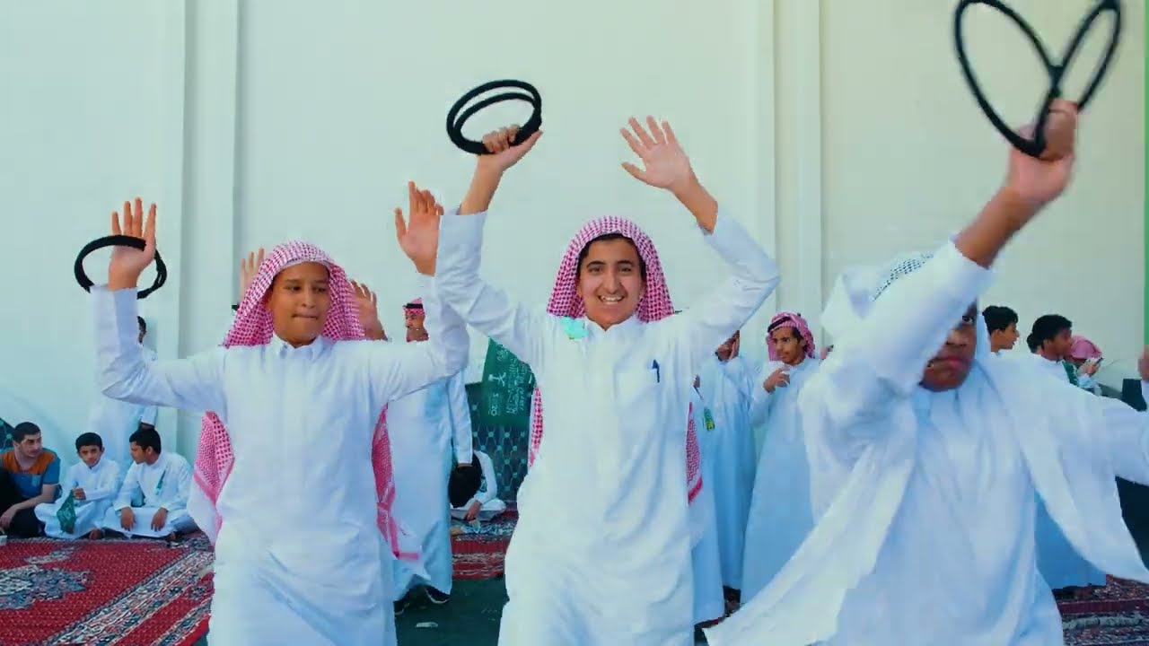 احتفالية اليوم الوطني 93 - المرحلة الثانوية #تبوك