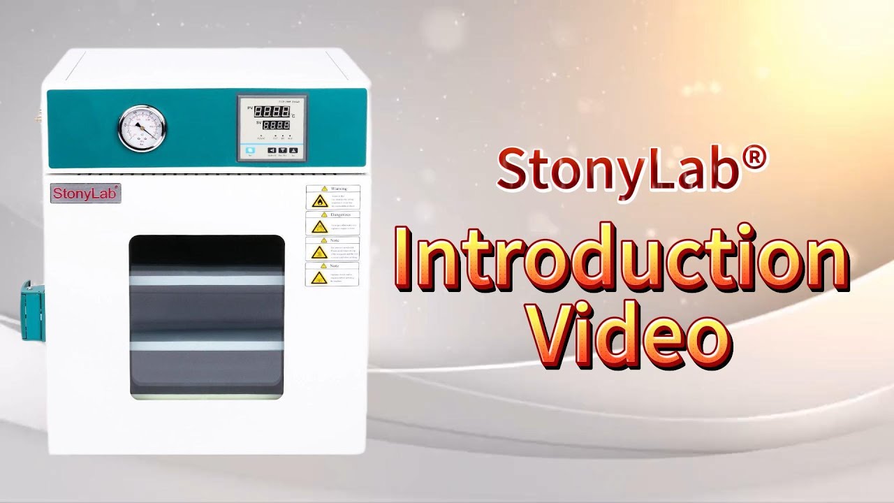 StonyLab Benchtop Vacuum Drying Oven Intro 🎥🔥