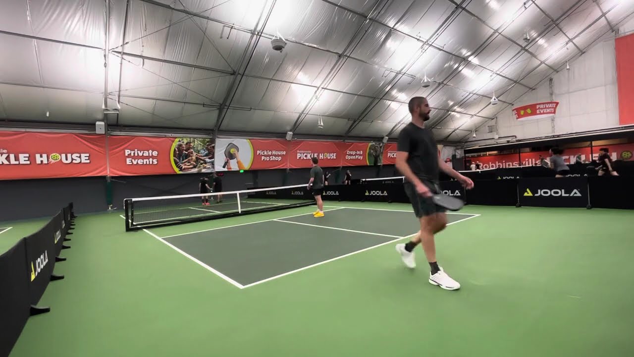 4.0 Robbinsville Pickle House Pickleball Tournament. New Jersey. Dan/Brian vs Tyler/Chris Game 2