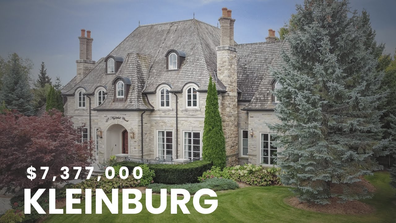 Kleinburg | Vaughan | 5 Beds | 8 Baths | Majestic Mansion On 1 Acre Resort-Style Landscaping Awaits!