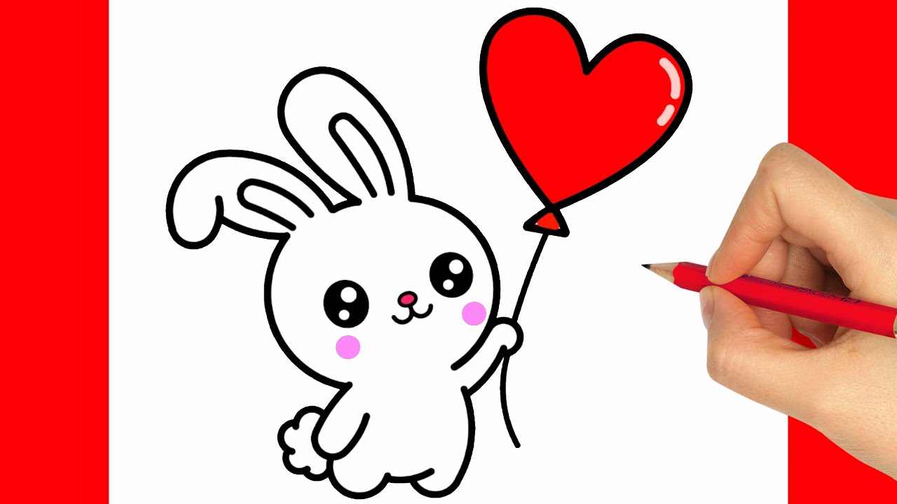COME DISEGNARE UN CONIGLIETTO