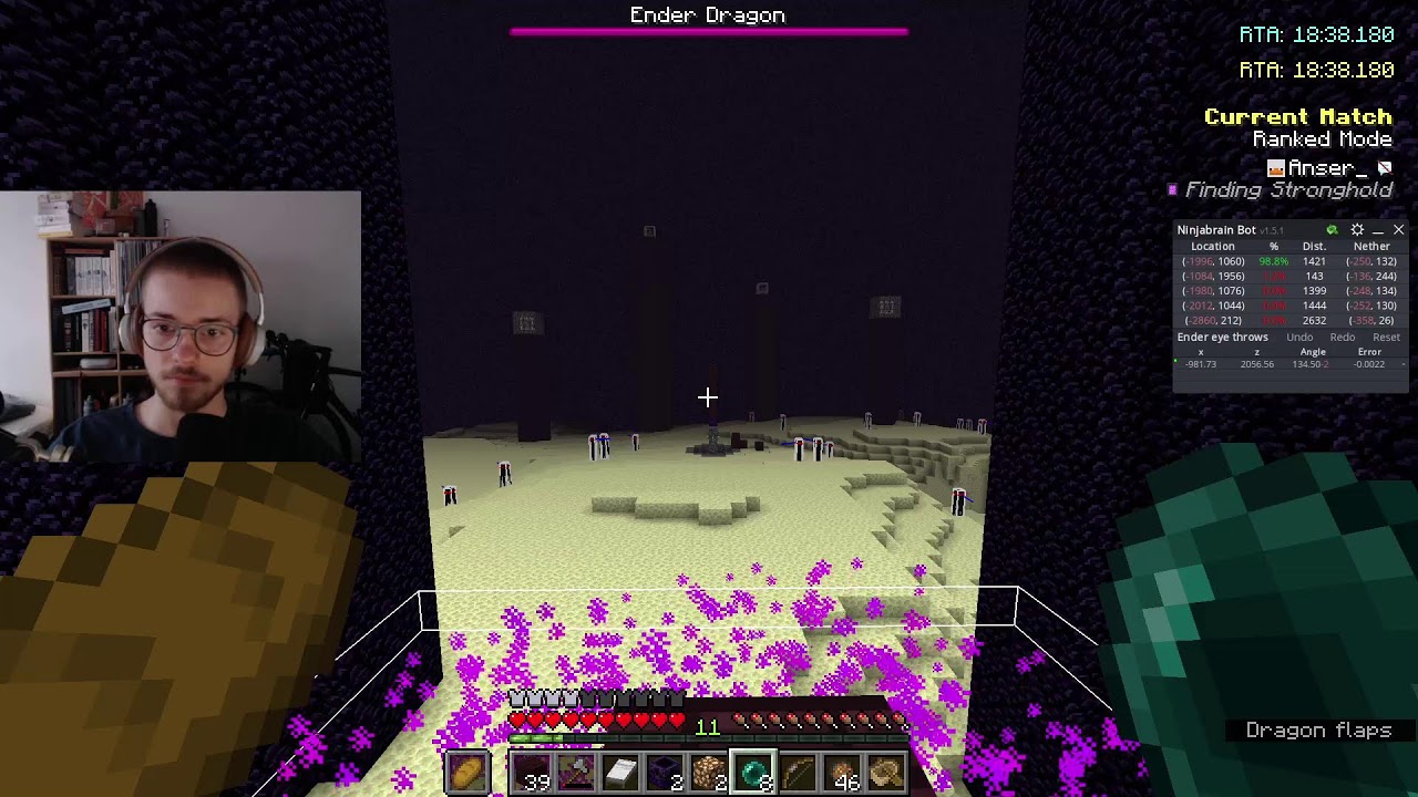 Speedrunning MINECRAFT RANKED For Infinite Elo