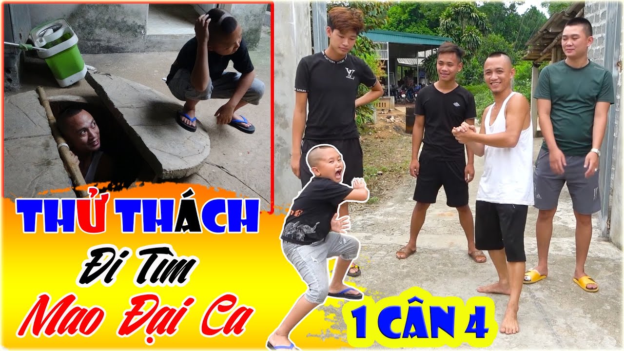 Vua Chốn Tìm Cũng Phải Chịu Thua Mao Đại Ca - Thử Thách Mao Ca Đi Chốn 4 Anh Em Đi Tìm Và Cái Kết