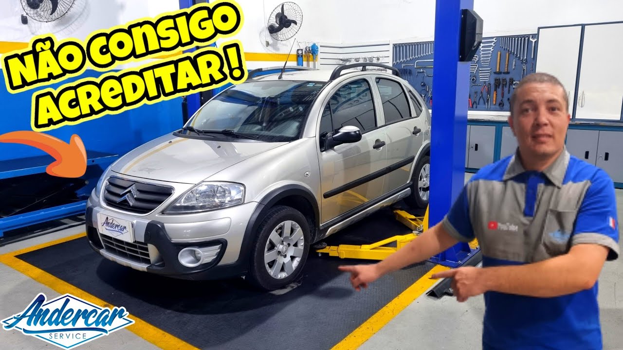 Citroen vira bomba por causa disso, má vontade ou incapacidade! #andercarservice #c3 #oficina