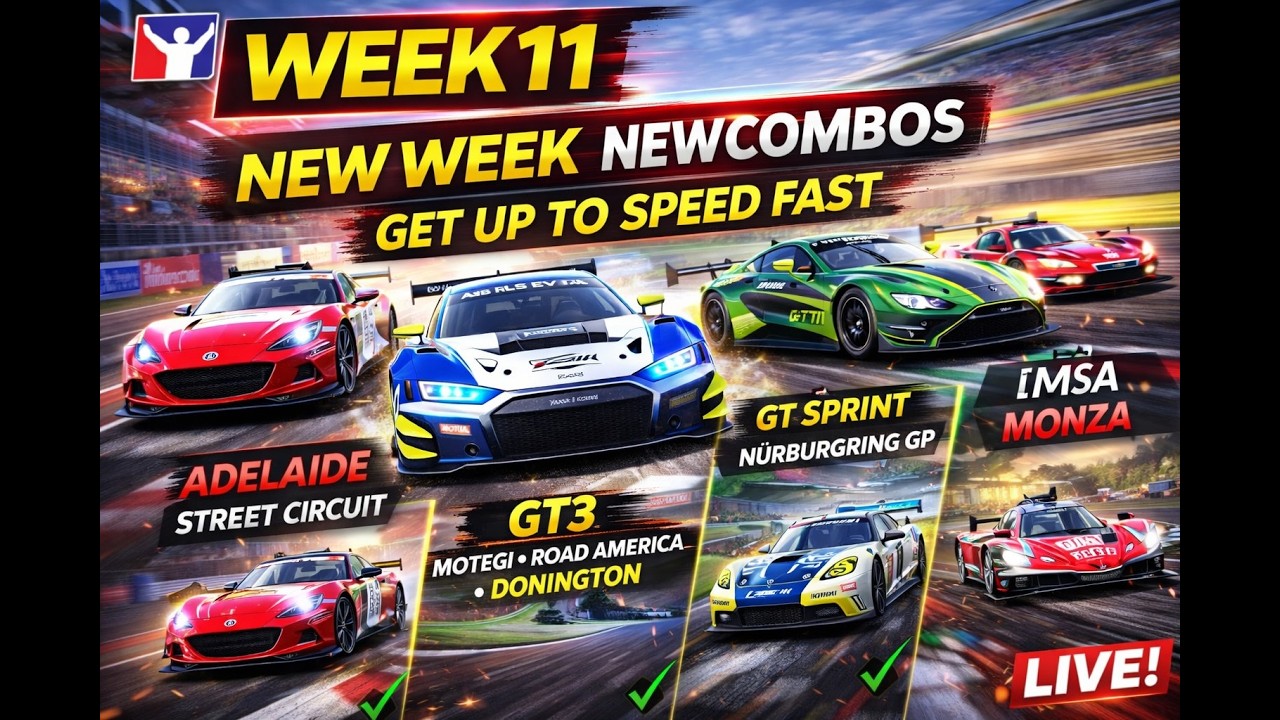 iRacing Week 11 🔥 New Combos, Testing & Racing LIVE | GT3, MX-5 & More
