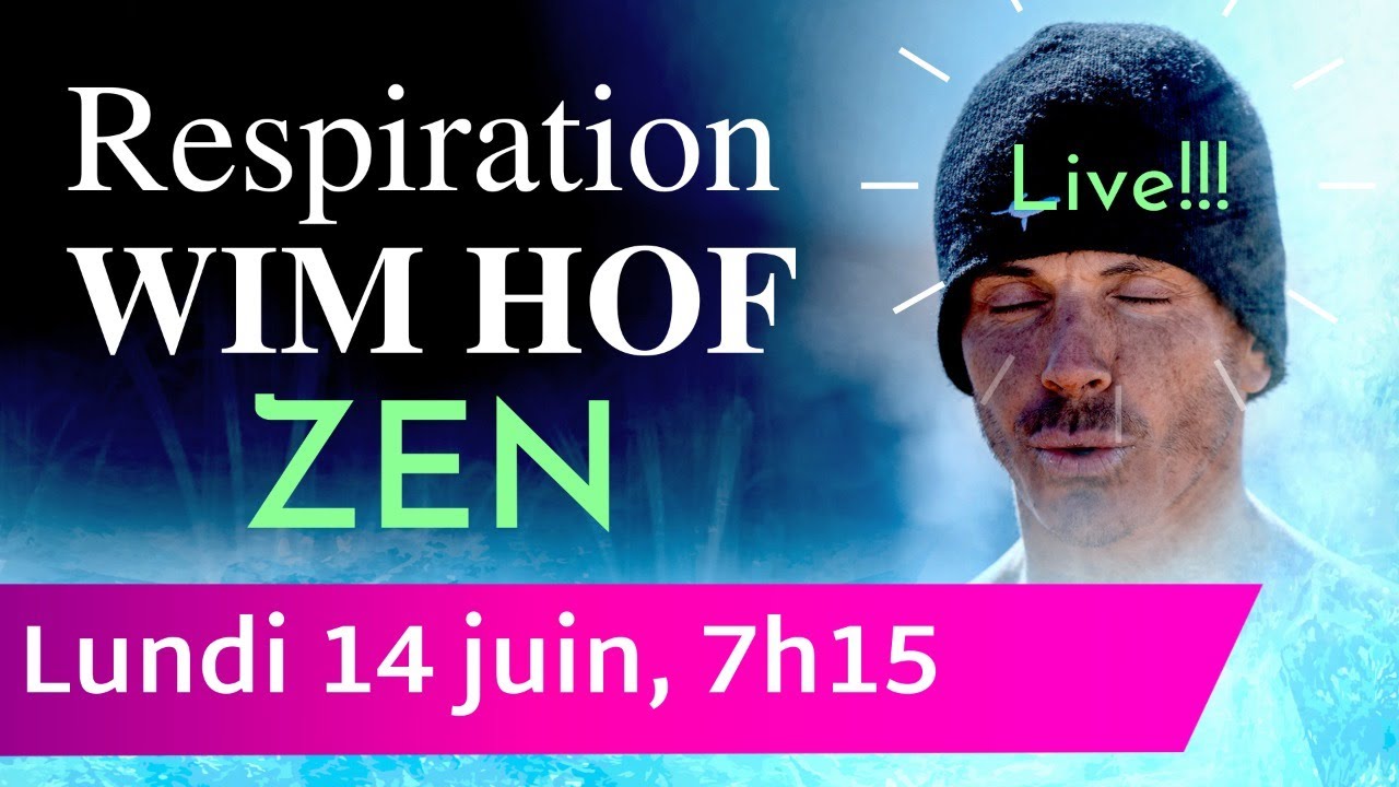 3 cycles de respiration Wim Hof en mode zen 100% relax