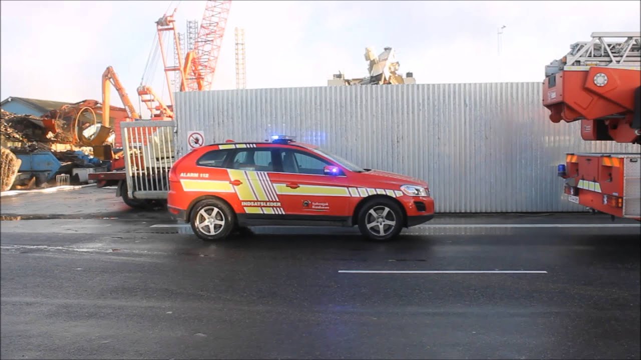 25.11.2015 Voldsom brand på skib, Esbjerg