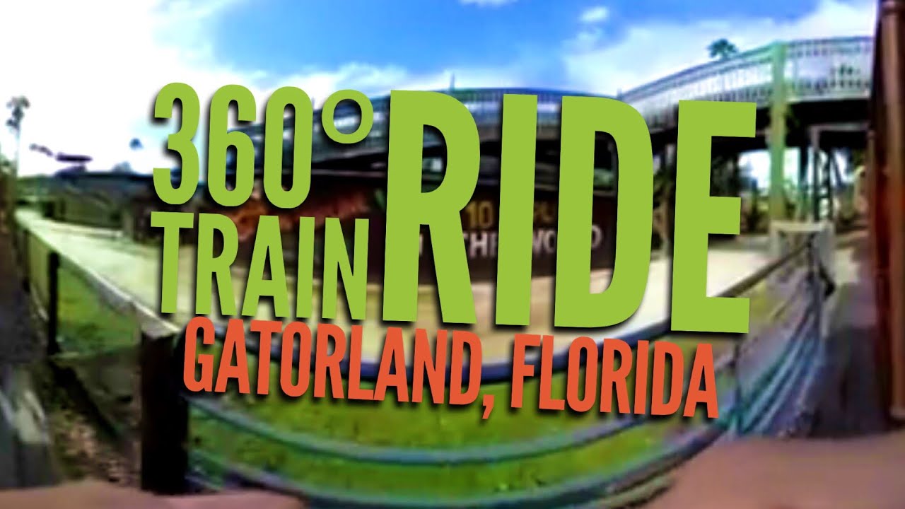 360º Train Ride | Gatorland, Florida