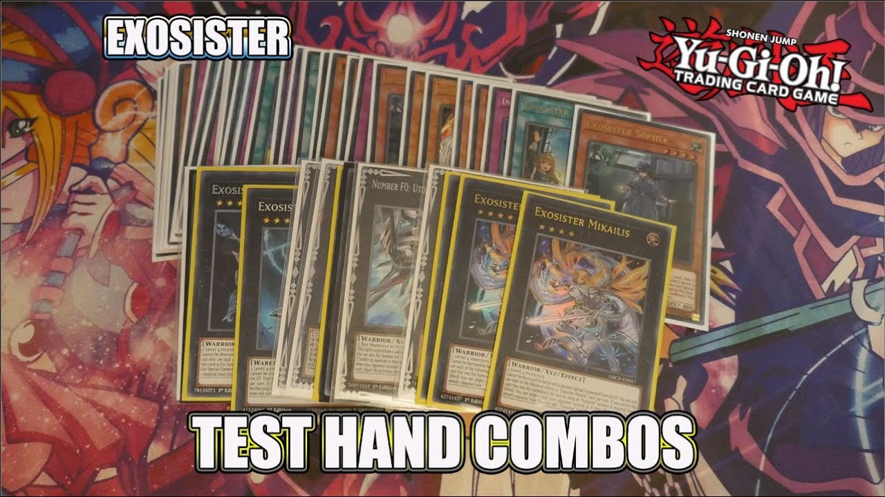 YUGIOH Exosisters Test Hand Combos