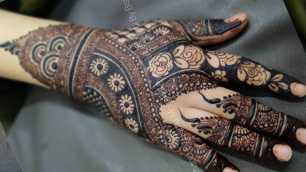 New Stylish kashees Mehndi Design for Hands | easy Mehndi Designs | Simple Full Hand Mehndi designs