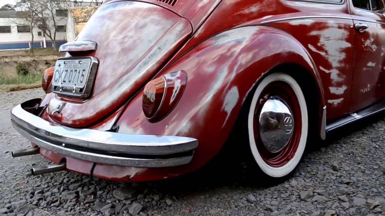 Fusca 1300 ano 72 Rat Look, fixa #FuscaRat