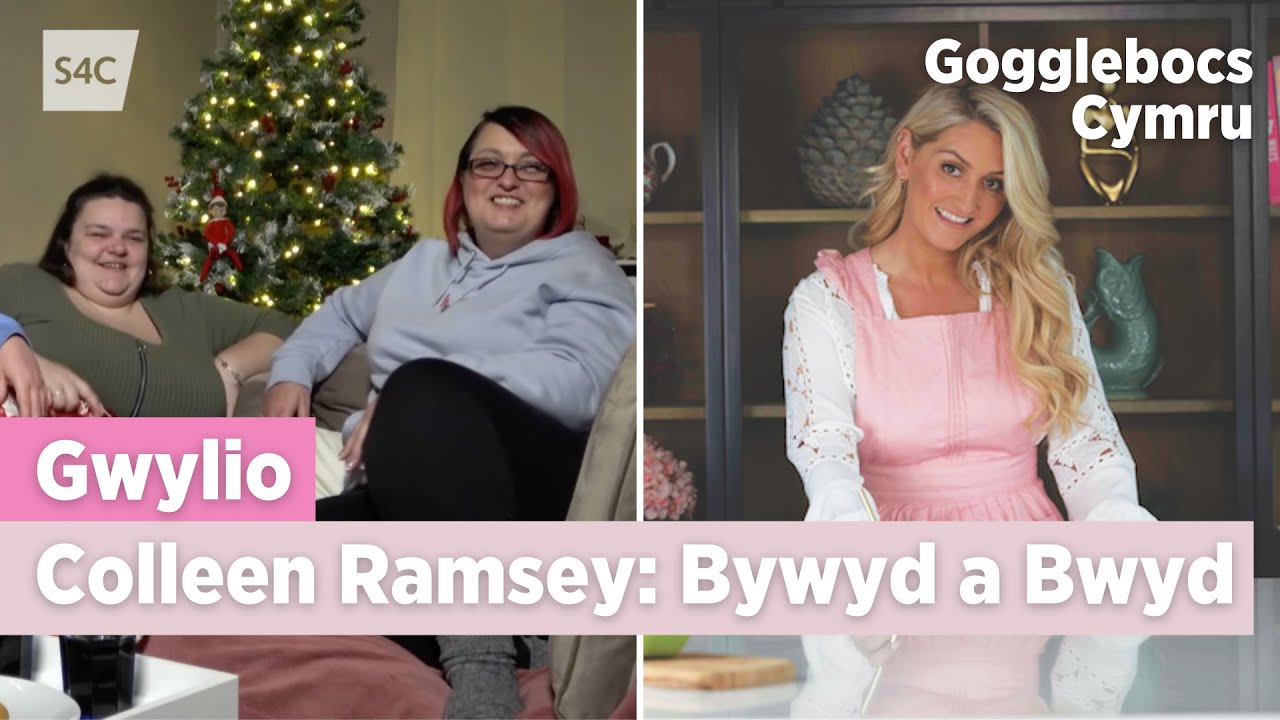 Criw Gogglebocs Cymru yn gwylio Colleen Ramsey: Bywyd a Bwyd | S4C