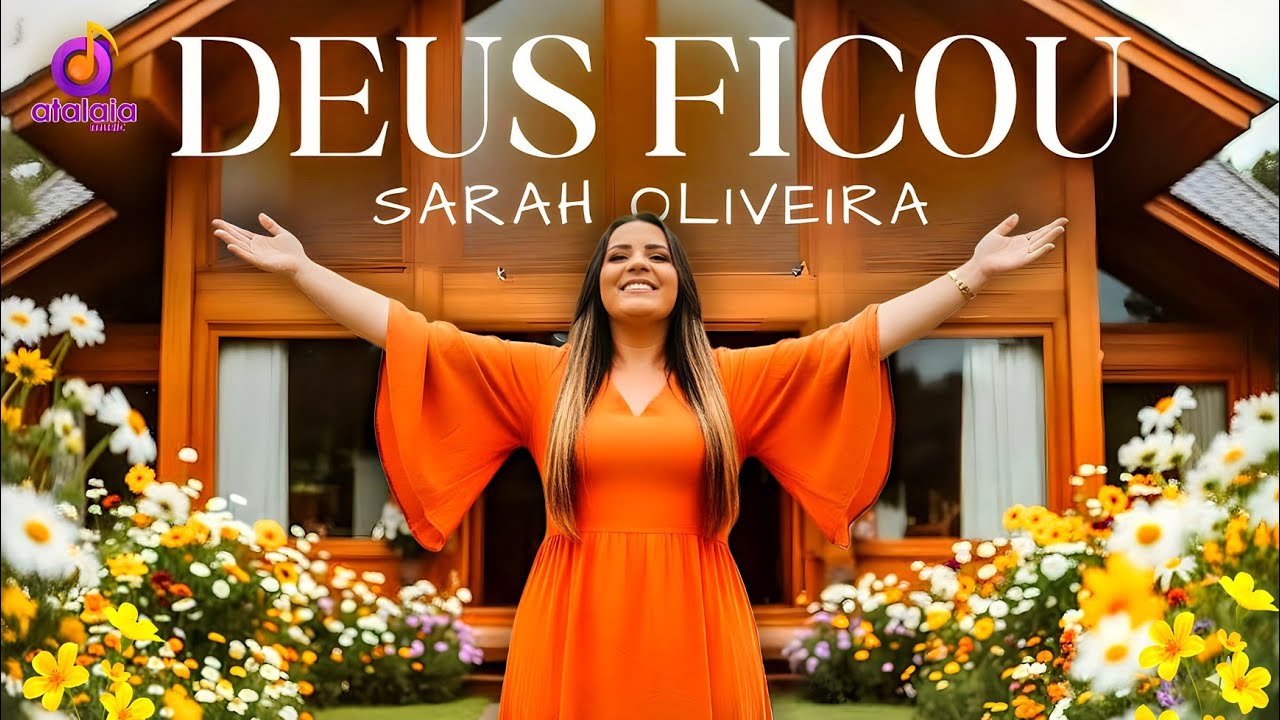 É ARREPIANTE!😱 ESSE HINO • Deus Ficou - Sarah Oliveira [Pseudo Vídeo] Louvor Pentecostal 