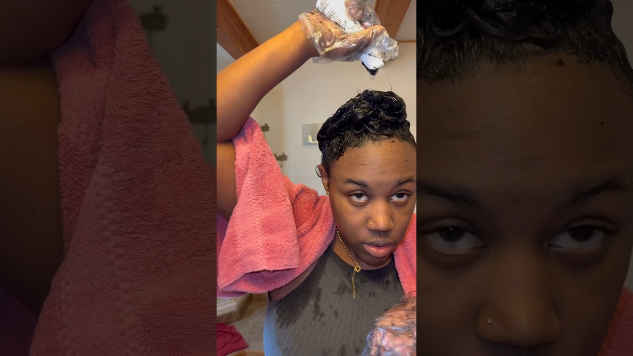 How to dye your hair jet black #naturalhair #upartwig #dyehair #hairdyeing #coloringhair