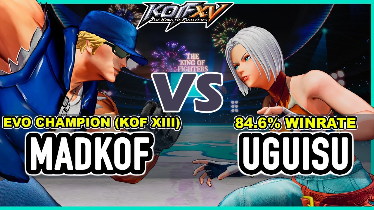KOF XV 🔥 Madkof (Geese/Clark/Heidern) vs Uguisu (Andy/Blue Mary/Rock)