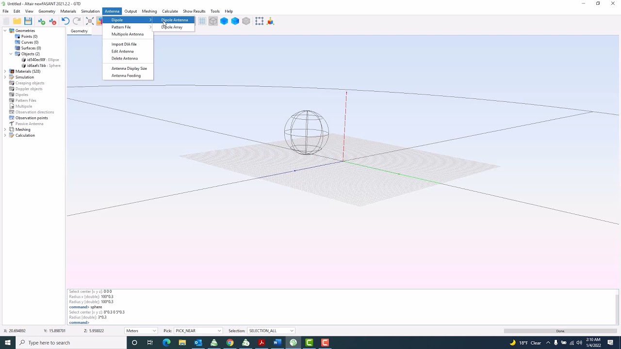 Altair NewFASANT Geometrical Theory of Diffraction Solver to study the effects on the shadow region