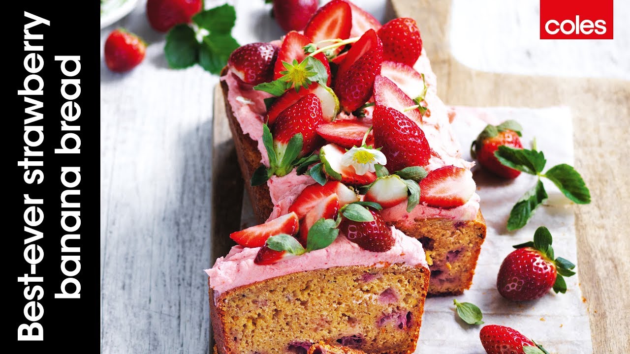 How to make the best-ever strawberry banana bread