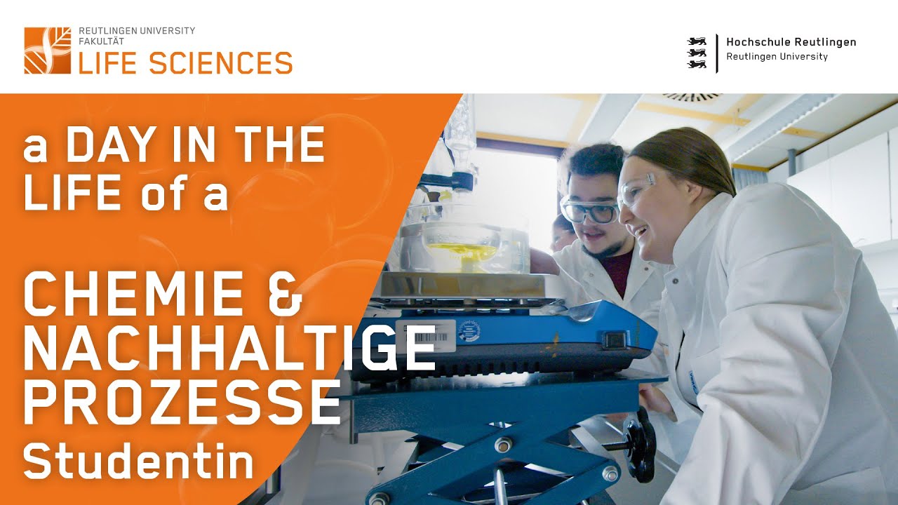 A Day in the Life of a Chemie & Nachhaltige Prozesse Student / Hochschule Reutlingen