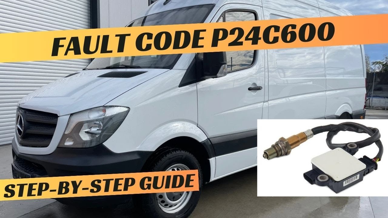 Mercedes Sprinter W906 P24C600 Неисправность датчика твердых частиц