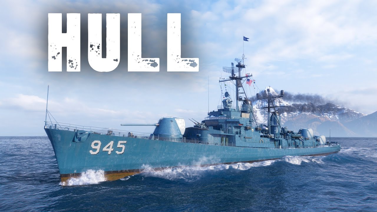 World of WarShips Hull - American Tier X DD – Born to Hunt!