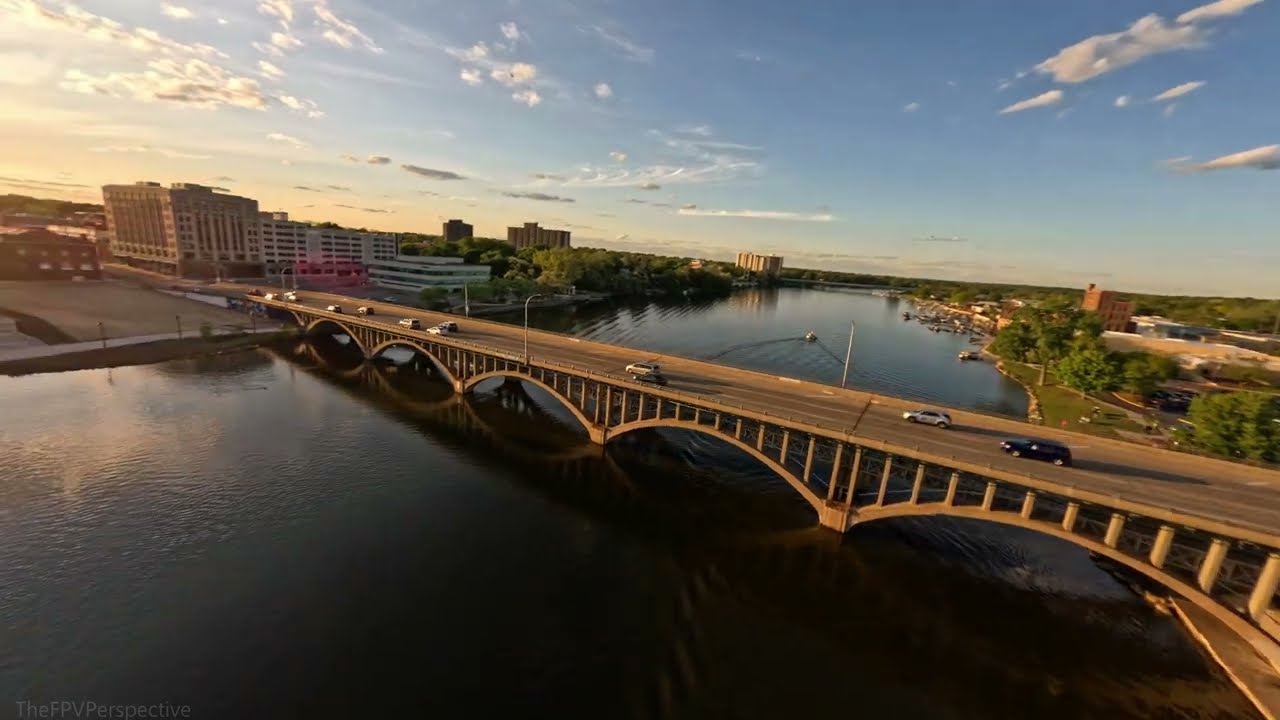 Golden Hour Cinematic FPV Flight
