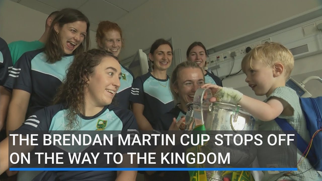The Brendan Martin Cup stops off on the way home to the Kingdom