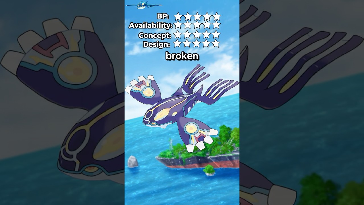 PRIMAL KYOGRE is the face of &ldquo;BROKEN&rdquo;. RATE EM' ALL! Ep #382 #PrimalKyogre #rateemall #pokemon