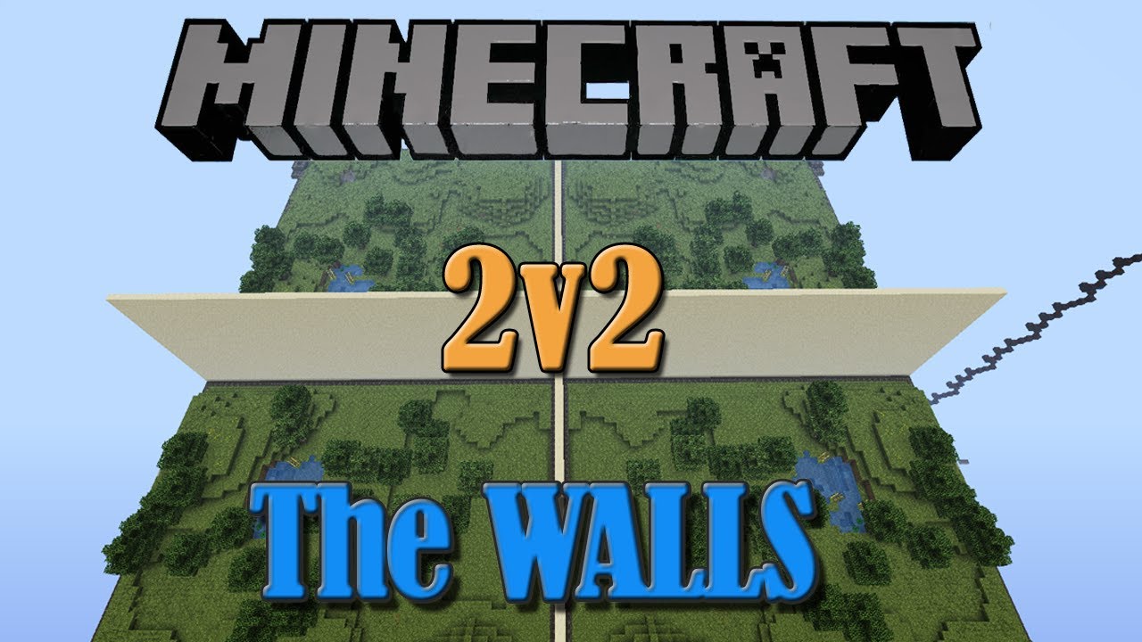 Minecraft - The Walls 2v2 - ft. Monkeyfarm 777Static777 GenerikB and Biffa2001