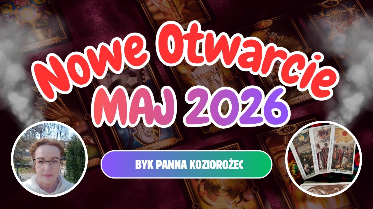 BYK PANNA KOZIOROŻEC Horoskop miesięczny wr&oacute;żba tarot na maj 2026 rozkład og&oacute;lny #lenatarot czytanie