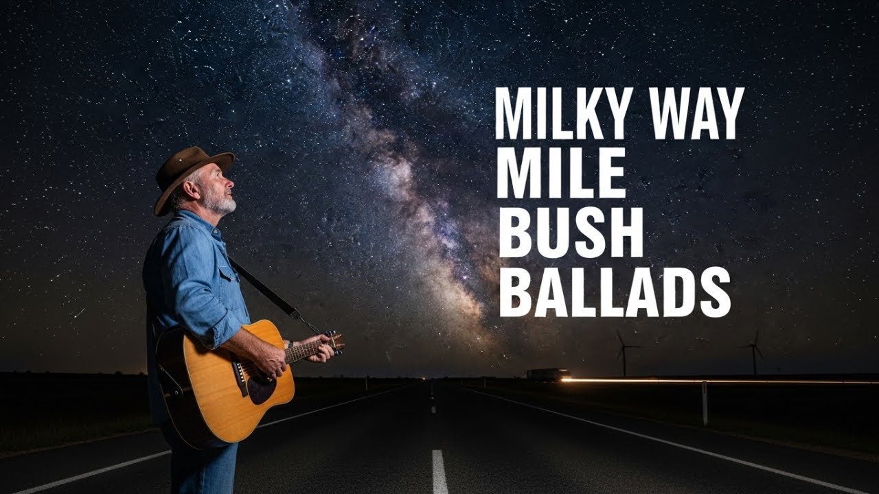 Aussie Bush Ballad of Night Roads & Southern Skies | Original Song: Milky Way Mile